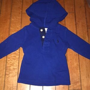 Ralph Lauren Blue Thermal Shirt